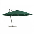 Wiszący parasol ogrodowy prostokątny 300 × 400 cm zielony